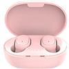 TEEKU Cuffie wireless Bluetooth 5.0, scatola di ricarica portatile, colore macaron, auricolari wireless ad alta voce (rosa, taglia unica)