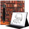 VOVIPO Custodia in pelle a libro ultrasottile con supporto e tasca per tasca per Remarkable 2 10.3 2020 Released Digital Paper-Library
