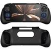 Hesupy Custodia per Retroid Pocket 5, impugnatura ergonomica modificata per gamepad, impugnatura morbida per migliorare la sensazione della mano, supporto protettivo in TPU (nero)