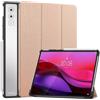 SATURCASE Custodia per Lenovo Yoga Tab Plus 5.0 / Lenovo Yoga Pad Pro da 12,7 pollici, in pelle PU, pieghevole, sottile, leggera, con funzione di accensione e spegnimento automatico, custodia per