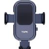 Generic Supporto per telefono da auto, rotazione a 360°, con clip a gancio per bocchetta dell'aria dell'auto, compatibile con iPhone, Samsung, Android