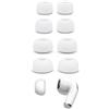 Generic 4 paia di gommini di ricambio in silicone ultra morbido per Airpods Pro/2nd Gen, custodia di ricarica (XS/S/M/L)