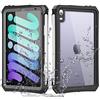 TECHGEAR Custodia Impermeabile per iPad Mini 6 6a Generazione, iPad Mini 2021 [Custodia Poseidon] Custodia Impermeabile Antiurto Slim Robusta Armatura con Protezione Schermo Incorporata + Supporto