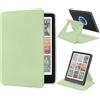 Litvana Custodia magnetica staccabile con supporto rotante a 360° con scanalature antiscivolo per Kindle Paperwhite da 6,8 pollici (11a generazione, 2021) e Signature Edition, cover posteriore