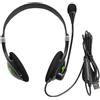 Generic Cuffie USB cablate con cancellazione del rumore | Cuffie over-ear leggere per call center per riunioni, chat, affari, PC e laptop - audio chiaro, disattivazione audio in linea e controllo volume, Plug