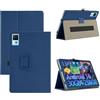 Generisch Custodia per tablet Doogee U13 da 13 pollici, in pelle PU, con supporto pieghevole, resistente alle cadute e ai graffi, blu