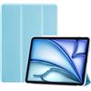 ProCase Cover per iPad Air 11 Pollici M4 2026/M3 2025/M2 2024 | Custodia Smart con Supporto Ricarica Pencil 2, Leggera con Auto Sleep/Wake, Cielo