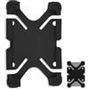 Agatige Custodia in Silicone per Tablet, Custodia Copertura Protettiva Universale Regolabile con Supporto Antichoc per Compresse da 7,9 a 9 Pollici, da 8,9 a 12 Pollici (8,9-12 Nero)