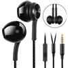 GUUVOR Auricolari,Cuffie Magnetici Sport,Auricolari in-Ear con Microfono,Resistente al Sudore,Isolamento del Rumore,Alta Definizione,Bassi Potenti,per Samsung,LG,Xiaomi, Huawei etc- Nero