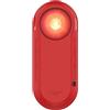 GIOPUEY Cover per Garmin Varia RTL515, TPU Silicone Premium Morbido e Leggero Protettiva Case Cover, Antiurto&Caduta Custodia - Red
