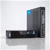 MYKA Mini PC Desktop MD100, Core i3 12a Gen, 20GB RAM DDR4, 512GB SSD NVMe, Win 11 Pro, WiFi 2.4/5GHz, USB-C, HDMI, Supporto VESA, Nero