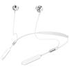 N NEWTOP Auricolari AB28 Neckband Metal Cuffie Comode Sport Bluetooth v5.3 Corsa Fitness Collo Microfono Controller Musica Chiamate Bassi Potenti IPX7 Impermeabili per Cellulare Smartphone (Bianco)