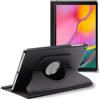 ebestStar - Cover per Samsung Galaxy Tab A 10.1 2019 T510 T515, Custodia Protezione Rotazione 360, Pelle PU, Nero