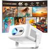 Magcubic Proiettore HY300max WiFi 6, BT 5.4, 260 ANSI, Autofocus | Videoproiettore con Correzione Trapezoidale Automatica per Home Cinema, Ufficio e Campeggio