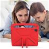 Nikaque Custodia per bambini per Lenovo M10 FHD REL TB-X605FC/TB-X605LC 10,1 pollici, schiuma EVA leggera antiurto duarable, copertura per tablet con maniglia di supporto per bambini in primo luogo, rosso