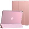 Generic Custodia per Apple iPad Air 1 2013, iPad Air 2 2014, iPad 5a generazione 2017 e 6a generazione 9.7 2018, sottile e leggera, con supporto per iPad 9.7 (oro rosa)