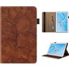 CXTcase Custodia per Lenovo Tab M10 HD 10.1 2018 TB-X505L /TB-X505F /TB-X605L /TB-X605F, Ultra Sottile in Pelle Tablet Smart Cover M10 Magnetica Supporto Custodia Lenovo Tab M10 10.1, Marrone