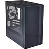 Cooler Master MasterBox NR400 - Mini Tower Case mATX con Pannello Laterale in Vetro Temperato, 2 Ventole Preinstallate da 120 mm, Configurazioni Flessibili del Flusso d'Aria, Gestione dei Cavi