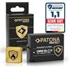 PATONA Protect Batteria per Panasonic DMW-BLC12 BLC12E 1100mAh | Batteria per DMC FZ200 FZ300 FZ330 FZ1000 FZ2000 G5 G6 G7 G70 G81 G85 G91 GH2 GX8, con NTC-Sensor e box protettivo
