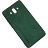 Kepuch Silklike Cover per Huawei Mate 10 - Custodia Case Piastra Metallica Incorporata per Huawei Mate 10 - Verde