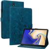 Rosbtib Custodia Cover per Samsung Galaxy Tab S4 10.5 Pollici (T830/ T835) 2018, Slim Fit Folio Pieghevole Cover Protettiva con Slot per schede Chiusura Magnetica Cover Galaxy Tab S4, Gigli azzurri