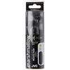 JVC HA-FX38M-B-E, Auricolari In-Ear con telecomando e microfono, Nero