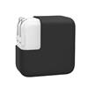 GIOPUEY Cover Compatibile con MacBook Charger 140W, Cilicone Custodia, Ultrasottile Case Cover, Antiurto, Resistente ai Graffi - Nero