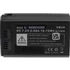 vhbw batteria sostituisce Godox VB26, VB26A per flash per fotocamera (2600mAh, 7,2V, Li-Ion)