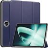 Kepuch Custer Cover per Oppo Pad 2/Oppo Pad 3, Oneplus Pad 11.6,PU-Pelle Case Custodia - Blu