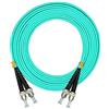 Jeirdus - Cavo ottico a fibre ottiche multimodali da ST a ST Duplex OM3 10G, lunghezza 30 m