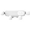 Generic Supporto per telefono da auto, per condizionatore d'aria e navigazione, portatile, girevole, mini supporto (bianco)