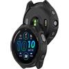 LOKEKE Compatibile con Garmin Forerunner 965 Custodia protettiva TPU Cover compatibile con Garmin Forerunner 965 (TPU Nero)