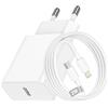 BLITEZZ 30W Caricatore USB C e Cavo Lightning for iPhone 14/14 Pro/14 Pro Max/14 Plus/13/12/11 Pro Max/XS/X/SE/iPad, 30W Type C Rapido Caricabatterie Charger con 2m Cable Cavo USB C Lightning Spina Adattatore