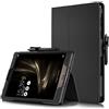 UPFKFOJZX Custodia per Asus Zenpad 3S 10 (9.7) (Z500M) Tablet Custodia protettiva in ecopelle con funzione stand per Asus Zenpad 3S 10 (9.7) (Z500M) (nero)