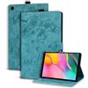 Succtopy Custodia Samsung Galaxy Tab A 10.1 Pollici 2019,Cover in Pelle PU Flip Portafoglio con Porta Penna,Custodia Protettiva con Slot Card per Samsung Tab A 10.1 2019 SM-T510/SM-T515,Verde Chiaro