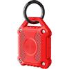 Sichy Custodia per Airtag Apple con Anello Portachiavi, Porta Airtag in TPU Lavabile - [Anti-Smarrimento, Anti-Graffio, Cappuccio Protettivo Extra]
