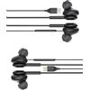 Kefiany Cuffie USB C Auricolari Con Filo (2Pack)Per Samsung Galaxy S21 S22 S23 Ultra Note Z Flip auricolare Cablate Cavo Microfono Sport Cuffiette Tipo C Jack Cuffia smartphone tablet musica Headphones N10-ej