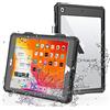TECHGEAR Custodia Impermeabile per iPad 10.2 2021/2020/2019 [Cover Poseidon] Custodia Sottile Antiurto Cover Impermeabile con la Pellicola Protettiva Integrata + Supporto e Tracolla per iPad 9/8 /7