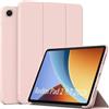 QJONSIU Cover Compatibile con Xiaomi Redmi Pad 2 9.7 2026, Funzione Stand Antigraffio Protettiva in TPU, Ultra Sottile Intelligente Kickstand Case-Rosa