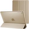 Kopeme Smart Case Per iPad Air 1/2 9.7 5th/6th Generation Cover Magnetica con Funzione Sleep (Oro)