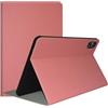 AKNICI Custodia Cover per TECLAST T60Plus 2K Tablet 12 Pollici, PU Pelle Ultra Sottile Supporto Multiplo Custodia con Auto Svegliati/Sonno Retro Morbida in TPU, Rosa