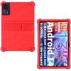 AKNICI Custodia Silicone per TECLAST T65 MAX 2K Tablet 13 Pollici, Protettiva Cover con Supporto Integrato per TECLAST T65 MAX 2K Tablet 13 Pollici, Rosso