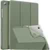 MoKo Cover per Samsung Galaxy Tab A11+/A9+ 11 (2025/2023), Celadon | per Galaxy tab A9+ 2023 Cover Pelle PU Semitrasparente Supporto Sottile con Morbido TPU Cover con Auto Svegliati/Sonno