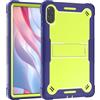 CasurvivePro Custodia per tablet Xiaomi Redmi Pad Pro 5G, cover con supporto integrato per cover ibrida resistente antiurto (giallo-verde+navy)