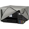 kwmobile Copertina Antipolvere Compatibile con Epson Eco Tank ET-3850 / Eco Tank ET-4856 - Copri Stampante - Copertura Protettiva - Fodera in Grigio Chiaro