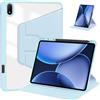 Generico DayQiQiPu Custodia protettiva per Huawei MatePad Pro 10,8 Pollici MRX-W09/W19/W29/W39 Pelle PU Rotazione a 360° Stand Slim Cover con supporto per matita Auto Sveglia/Sonno,Blu Cielo