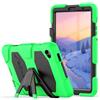 TECHGEAR Custodia Robusta Compatibile con Samsung Galaxy Tab A7 Lite 8.7 2021 (SM-T220 / SM-T225) Resistente agli Urti e all'impatto - Cover con Supporto per i Bambini, Lavoro e Scuola [Verde]