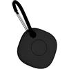 BLLQ - Custodia morbida in silicone con clip portachiavi compatibile con Sam Sung Galaxy SmartTag , 1 pezzo, colore: Nero