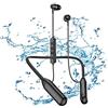 SOPPY Auricolari Bluetooth a Fascia da Collo, Cuffie In-Ear Wireless con Microfono, Auricolari Sportivi IPX5 Wireless per Corsa, Cuffie Magnetiche Leggere con Lunga Durata della Batteria
