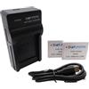 Dot.Foto NB-6L, NB-6LH Premium 1000mAh Batteria (x2) & CB-2LYE tipo Caricabatterie USB Compatto per Canon PowerShot SX510 HS SX500 IS SX710 HS SX700 HS SX520 HS SX530 HS SX280 HS SX260 HS SX170 IS